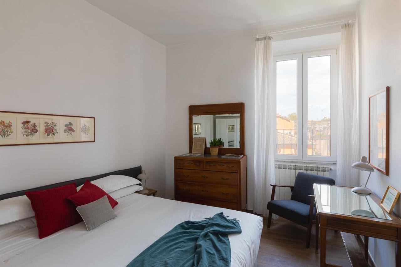 Amazing Penthouse With Terrace And Rooftop In Trastevere Roma Eksteriør bilde