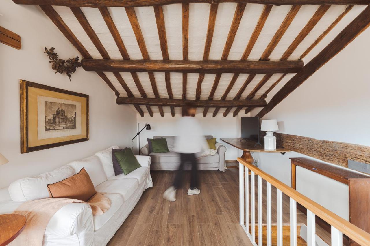 Amazing Penthouse With Terrace And Rooftop In Trastevere Roma Eksteriør bilde