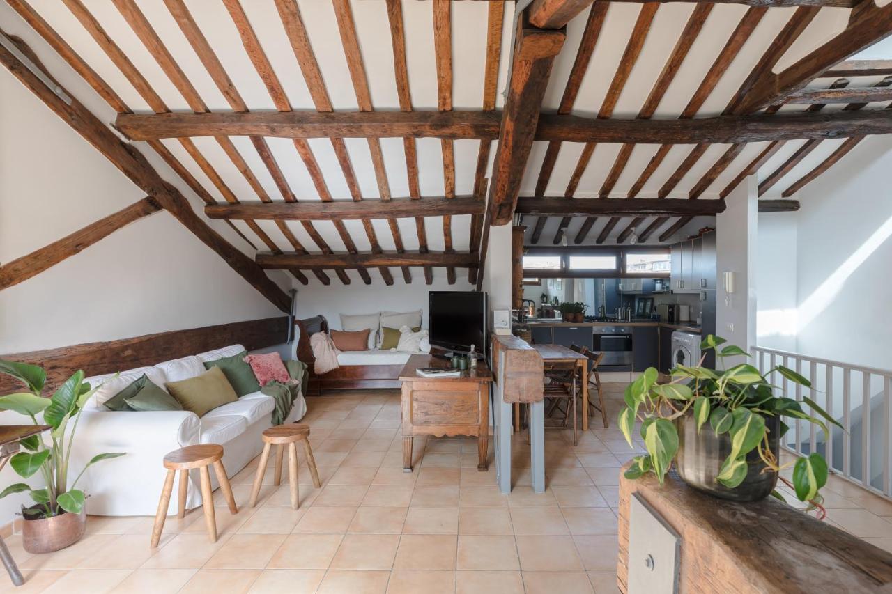 Amazing Penthouse With Terrace And Rooftop In Trastevere Roma Eksteriør bilde