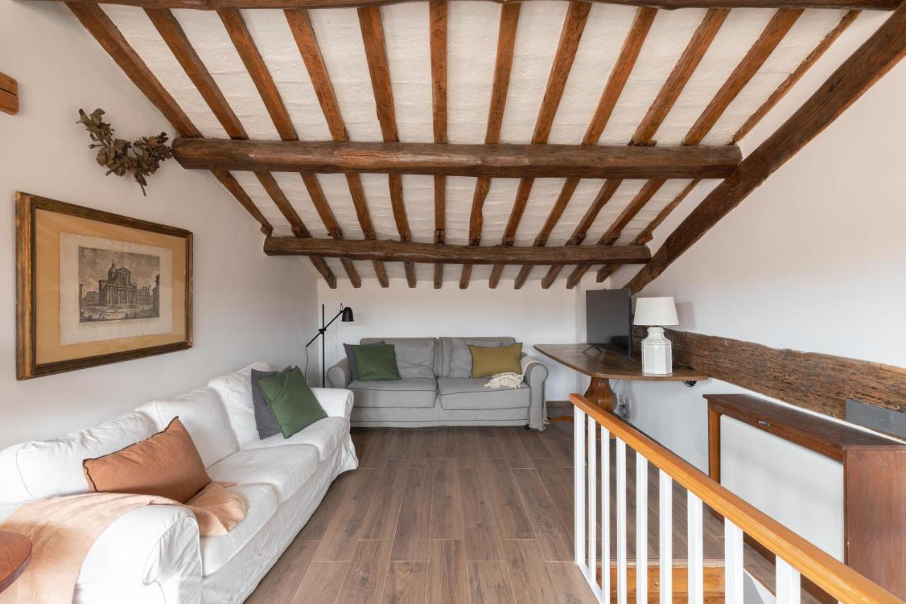 Amazing Penthouse With Terrace And Rooftop In Trastevere Roma Eksteriør bilde